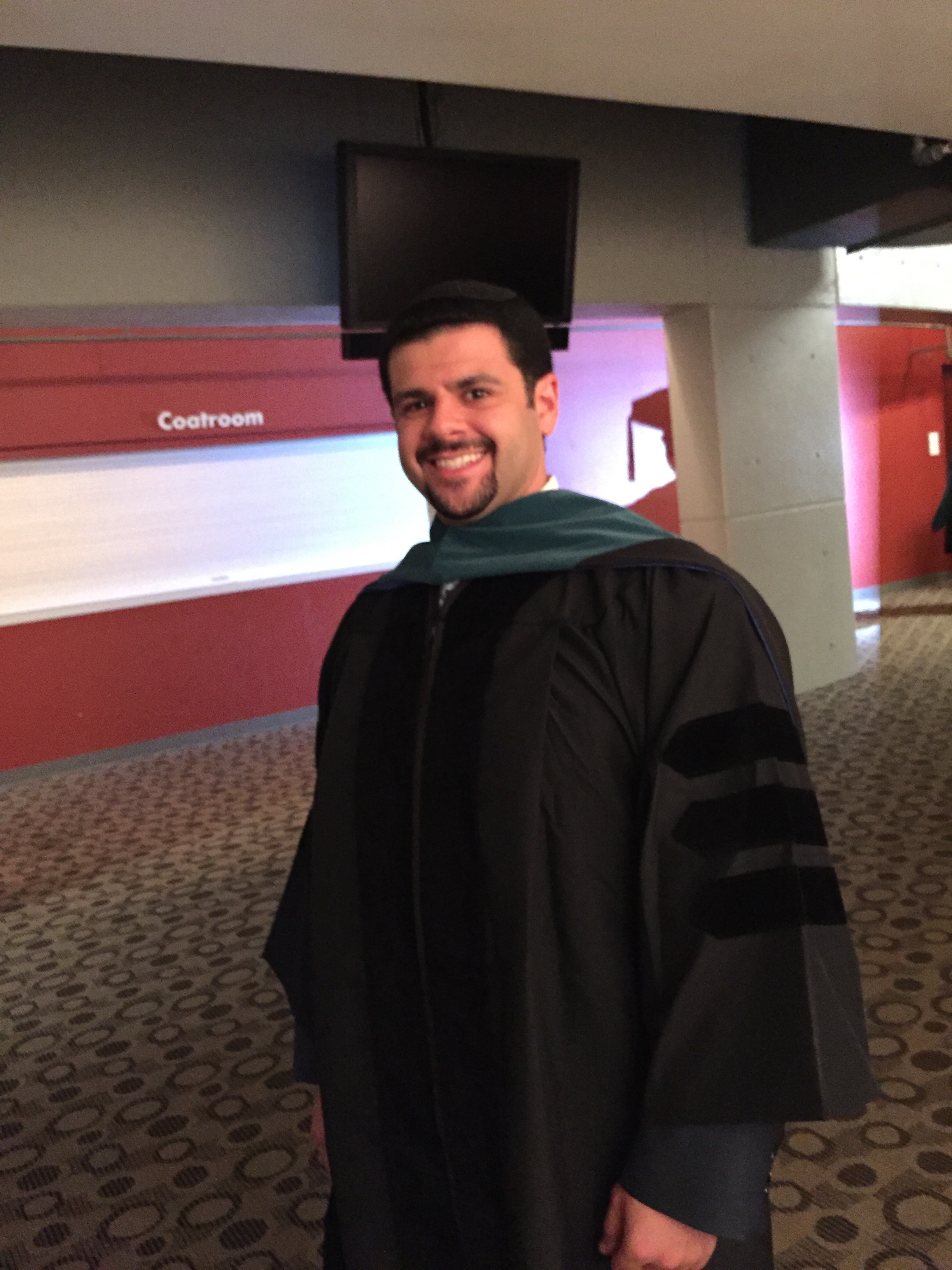 Daniel Friedman, class of 2016, graduate of the School of Health Sciences Doctor of Physical Therapy Program
