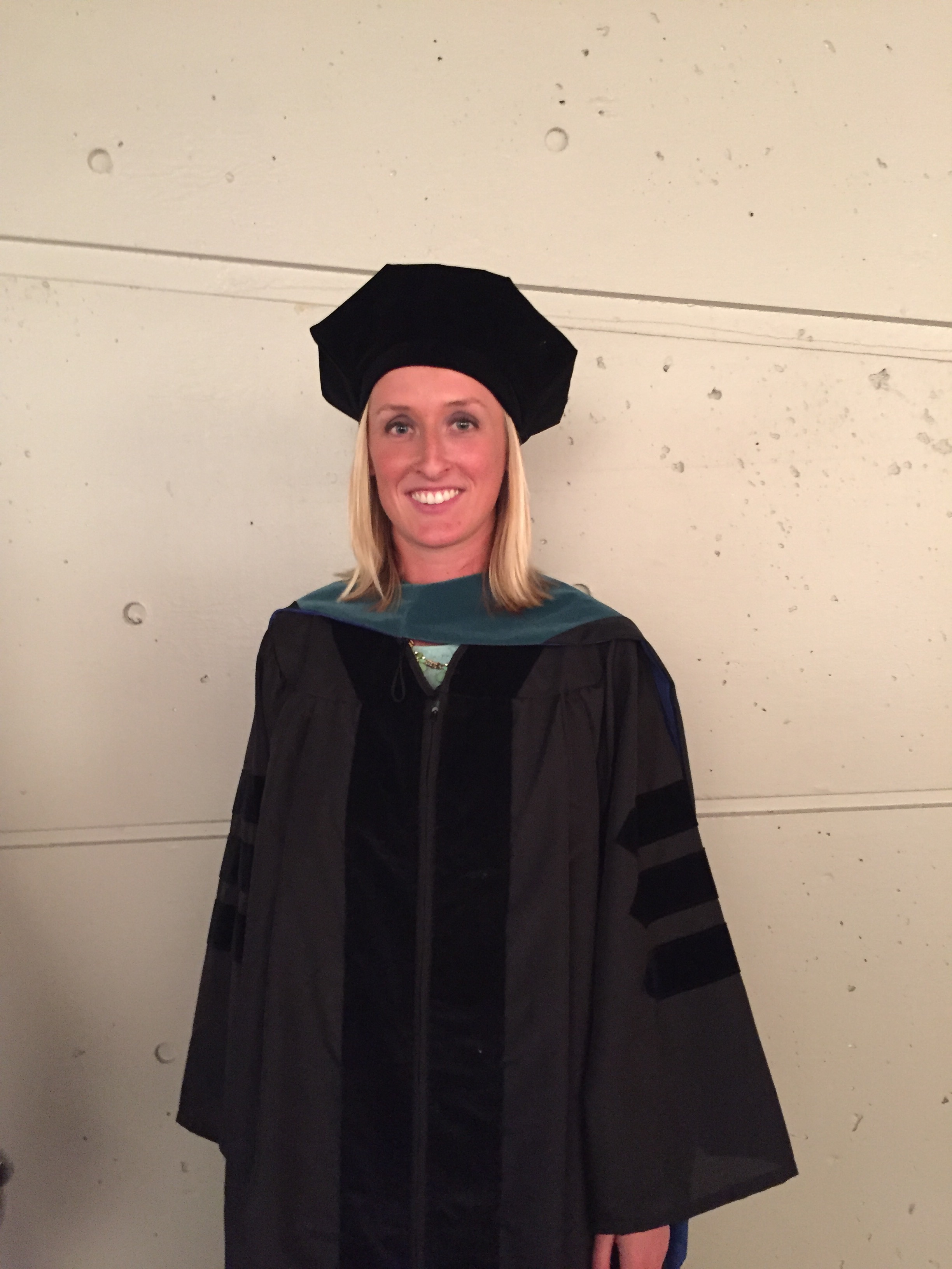 Holly Hamilton, class of 2016, graduate of the School of Health Sciences Doctor of Physical Therapy Program