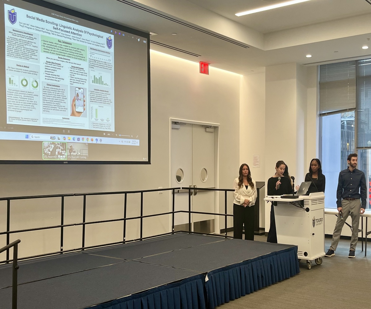 ME Lab Students Presenting their Poster