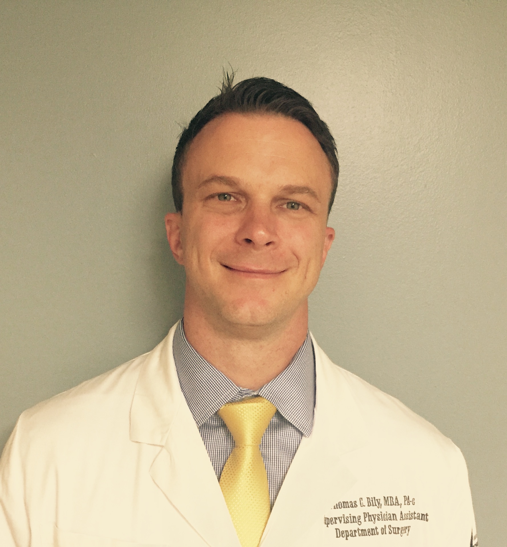 Physician Assistant Thomas Bily was offered three positions when he graduated from Touro's School of Health Sciences PA program. 