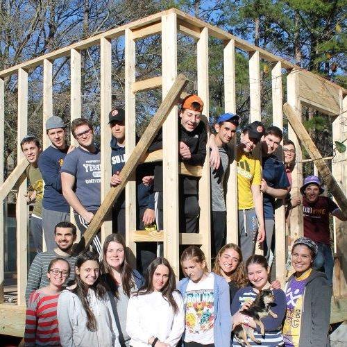 SHS student Rebecca Bari led a mission to build houses in South Carolina. 
