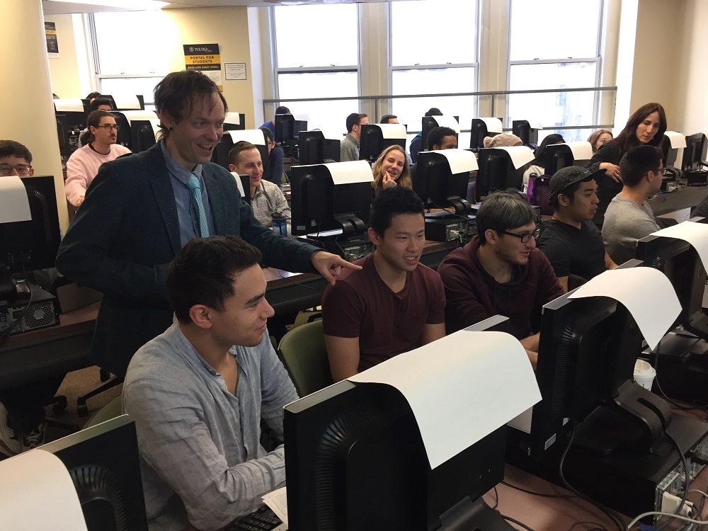 For the third year in a row, students in SHS DPT program edited medical Wikipedia entries with Lane Rasberry, Wikipedien in Residence at Consumer Reports.