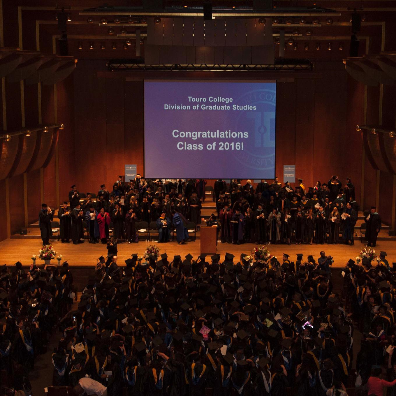 Division of Graduate Studies commencement 2016.